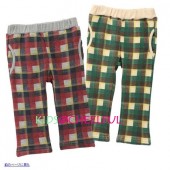 Spring Plaid Casual Trousers 